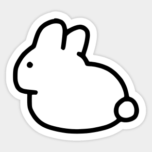 Angry bunny stickers for sale