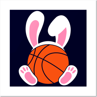 Easter basketball posters and art prints for sale