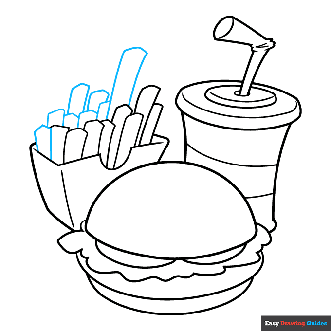 How to draw food