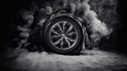 Tire burnout animated wallpaper