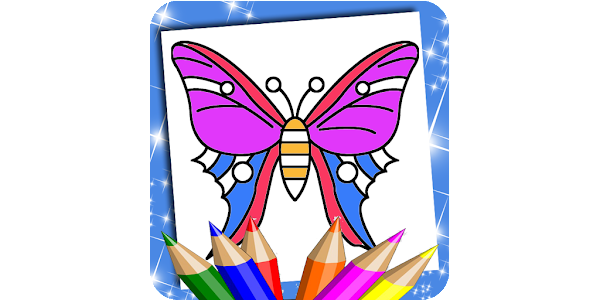 Butterfly coloring book