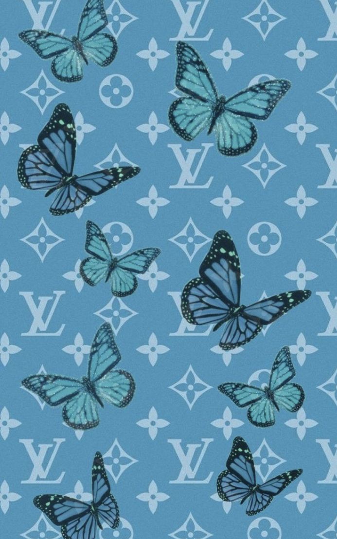 Free download Wallpaper Louis Vuitton Purple Aesthetic Butterfly wallpaper  [674x1200] for your Desktop, Mobile & Tablet, Explore 28+ Louis Vuitton  Glitter Wallpapers