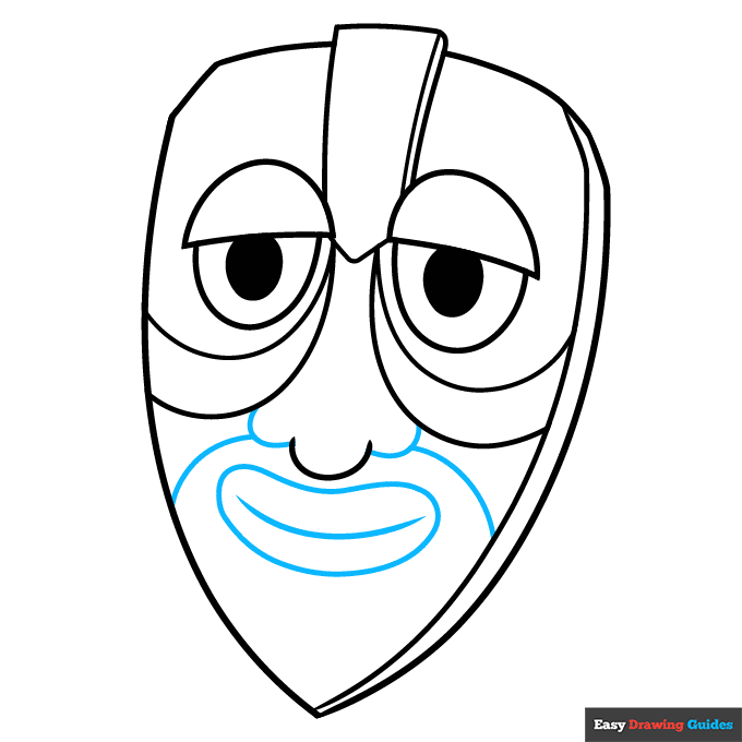 How to draw a mask