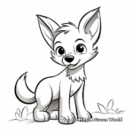 Coyote coloring pages