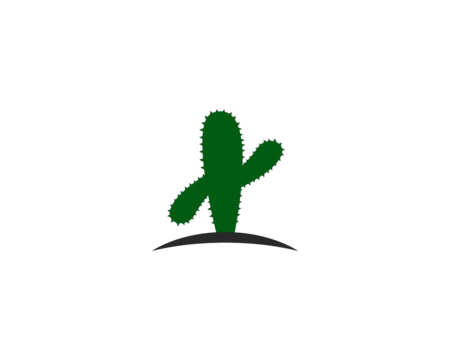 Cactus clipart transparent png hd cactus icon design template vector template icons cactus icons icon png image for free download