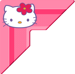 Hello kitty borders images and backgrounds