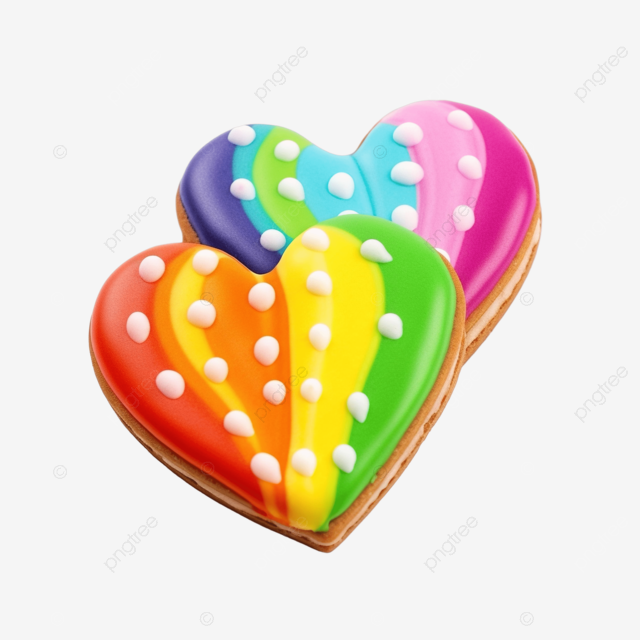 Homosexual couple cookies or gingerbreads and heart with colorful icing for st valentines day on the cake decoration heart cake valentine cake png transparent image and clipart for free download