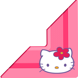 Hello kitty borders images and backgrounds