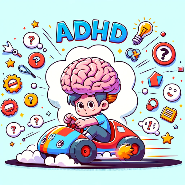 What are the symptoms of inattentive adhd