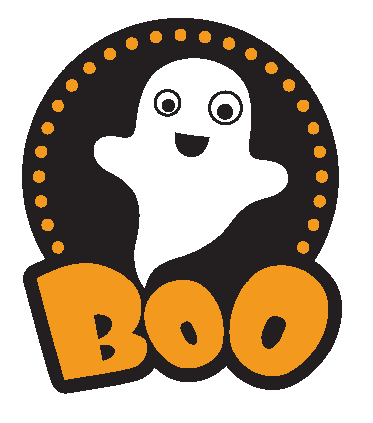 Halloween ghosts clipart