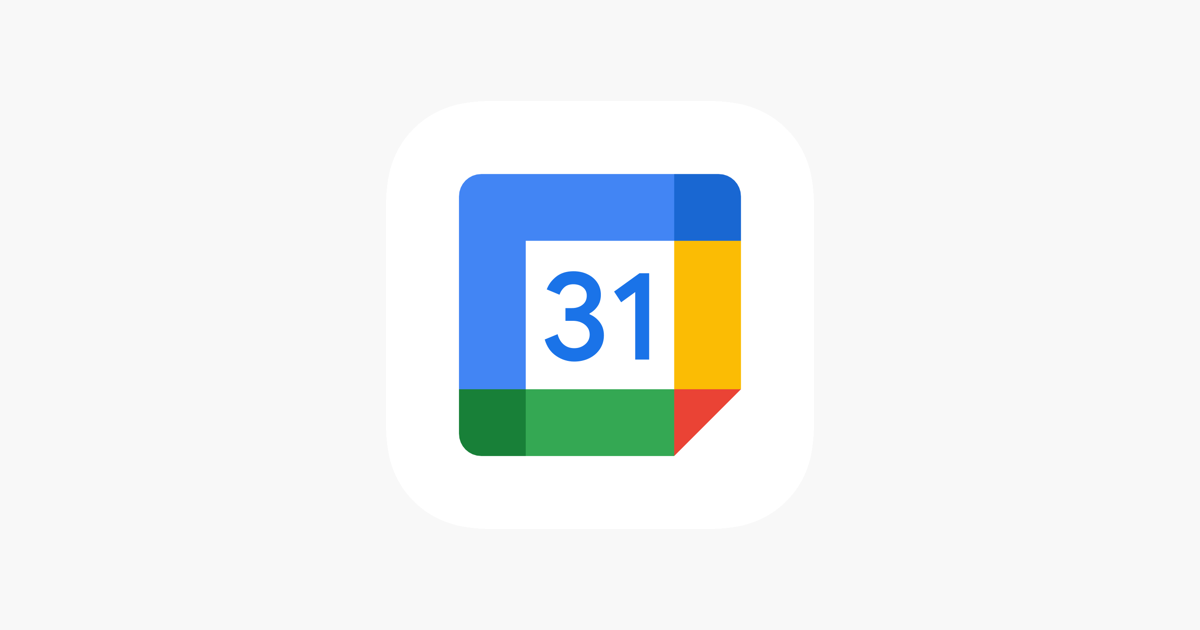 Calendario de google organiza en app store