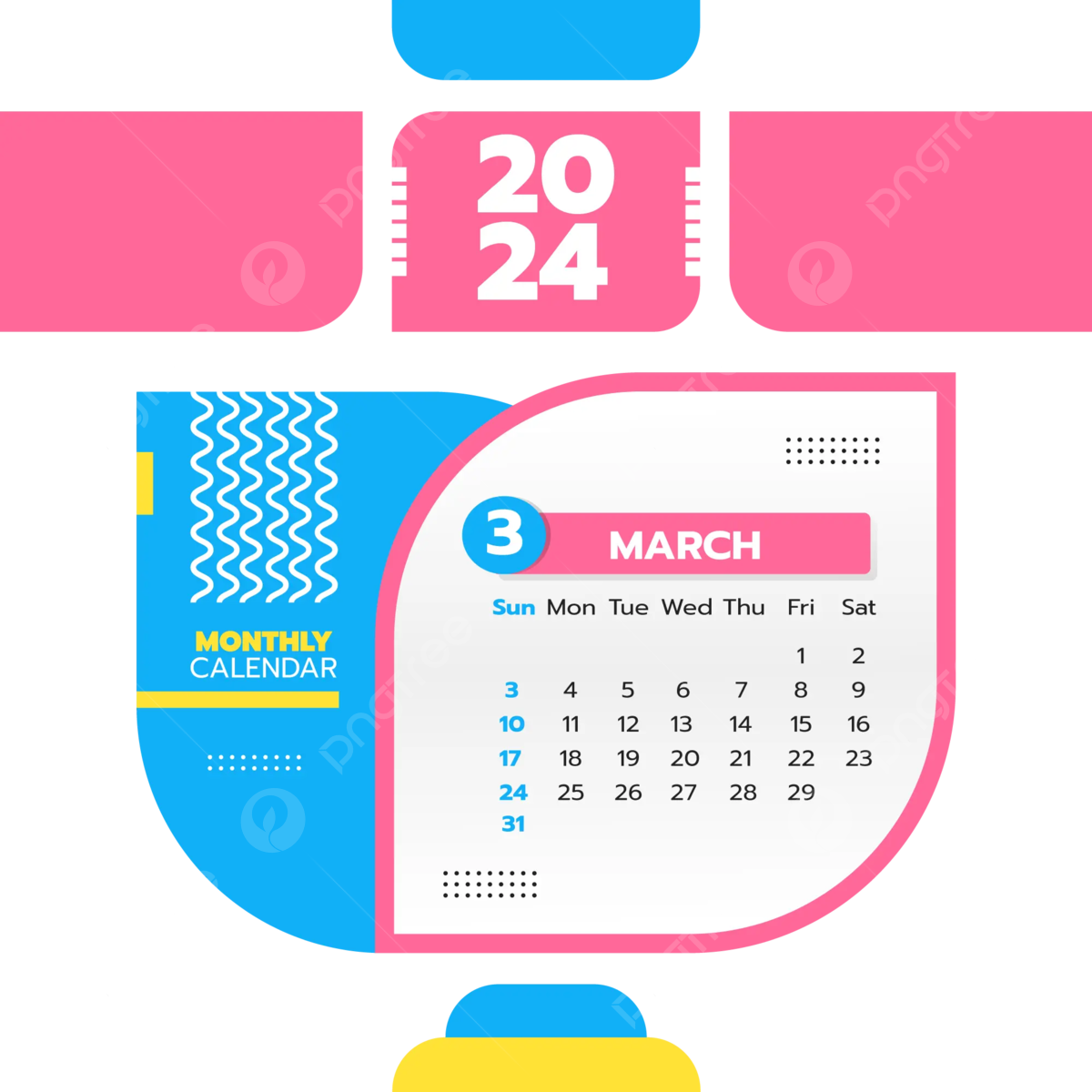 March calendar png transparent images free download vector files