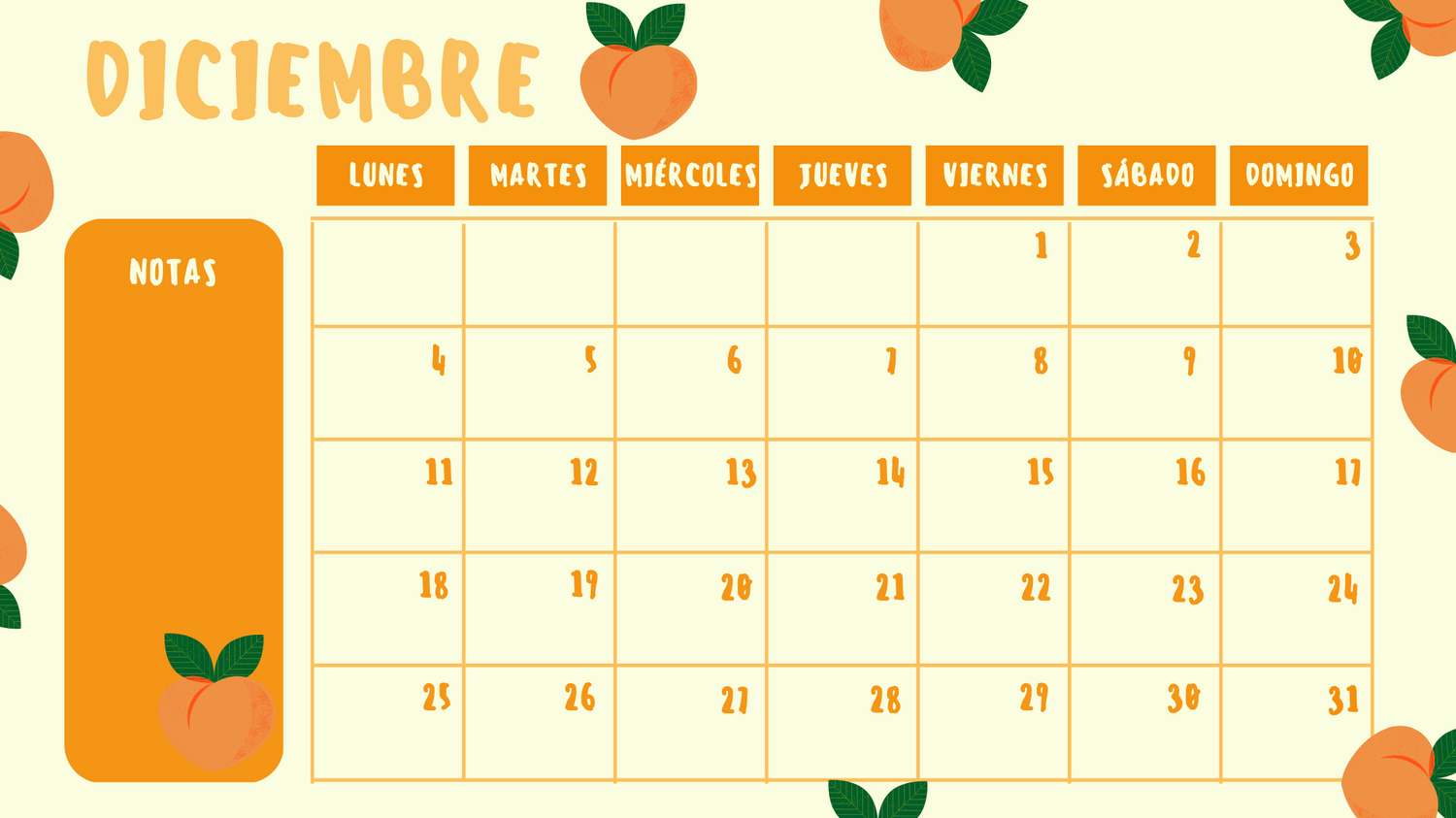 Calendario diciembre calendario plantilla calendario plantillas imprimibles