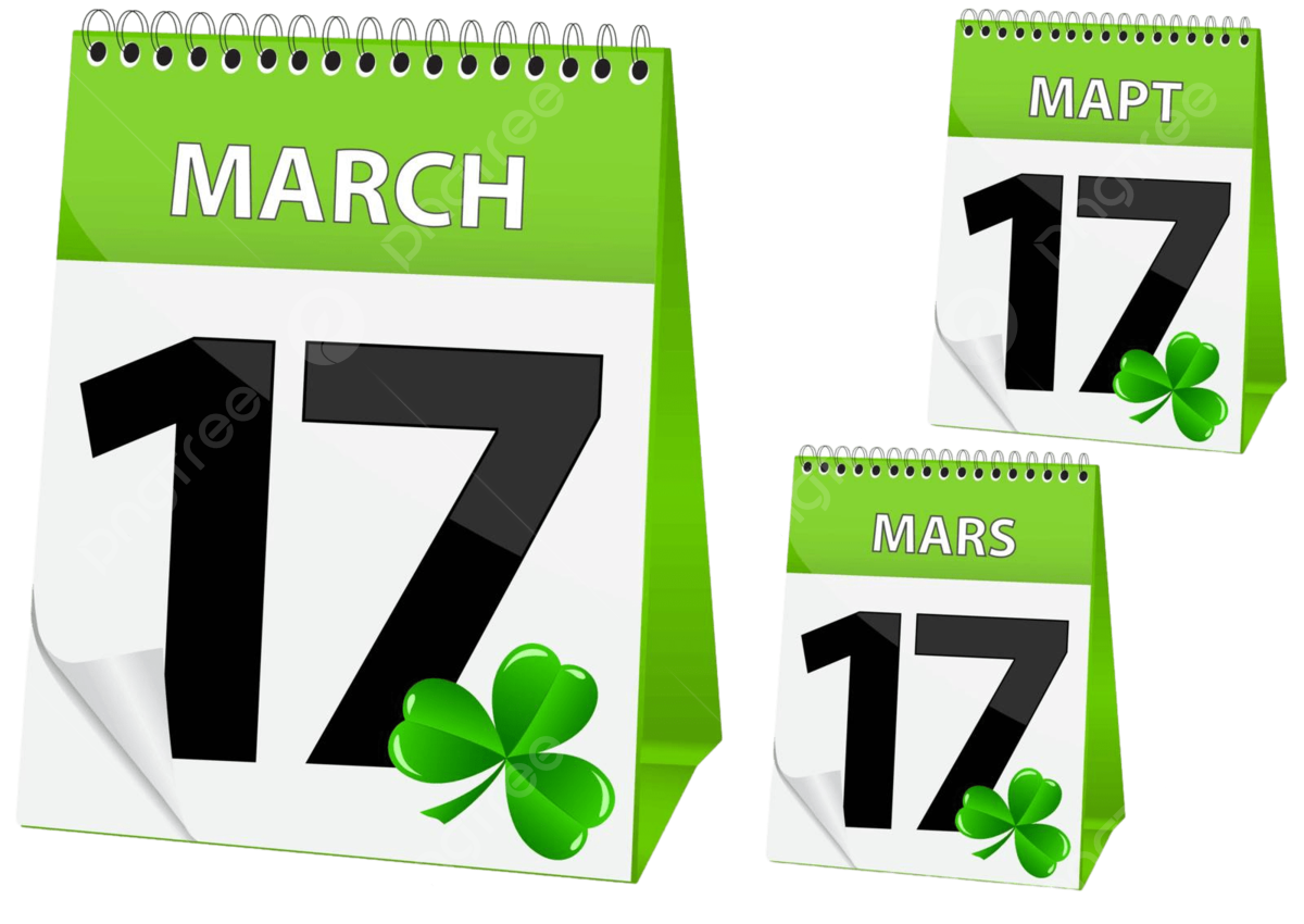 Icono calendario de marzo trãbol inglãs felicitaciãn vector png trãbol inglãs felicidad png y vector para dcargar gratis