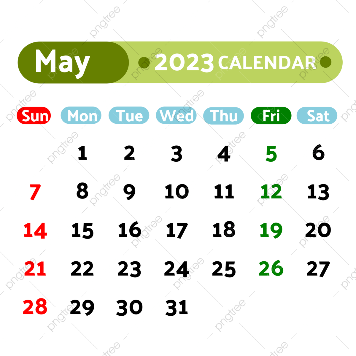 May calendar png transparent images free download vector files