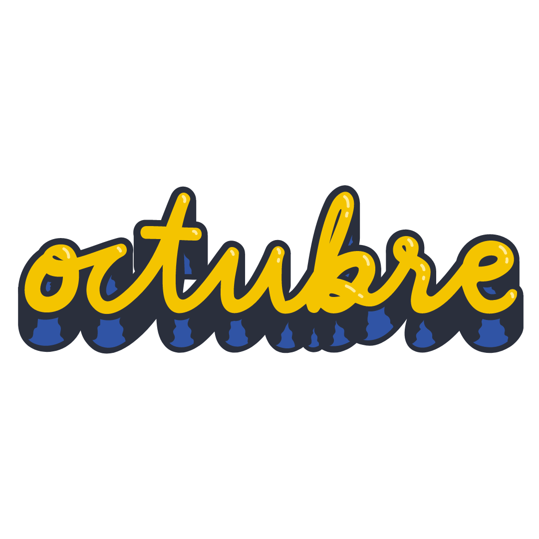 Calendario interactivo de octubre