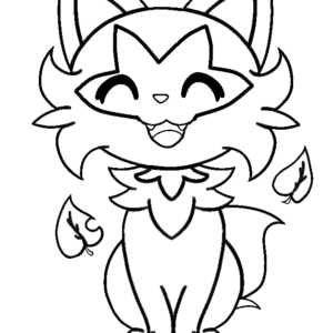 Sprigatito coloring pages printable for free download