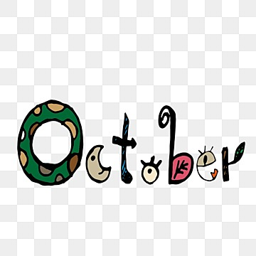 October calendar clipart images free download png transparent background