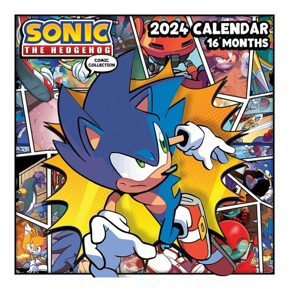 Sonic the hedgehog calendrier