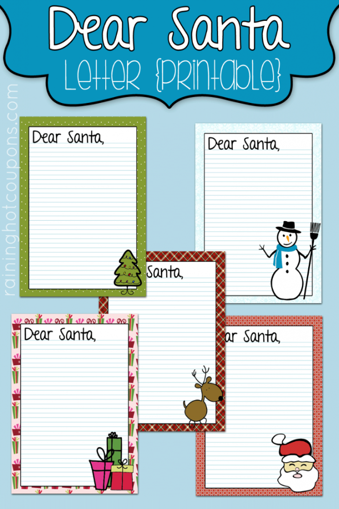 Free printable dear santa letter write notes to santa different styles dear santa letter santa letter writing dear santa