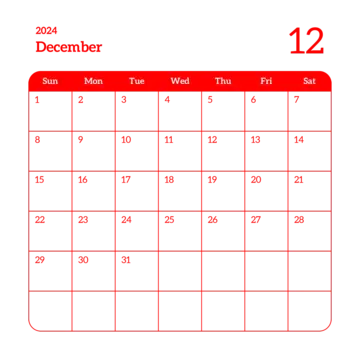 December calendar png transparent images free download vector files