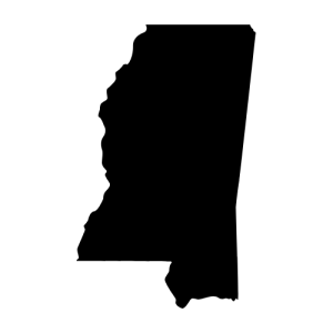 Mississippi map