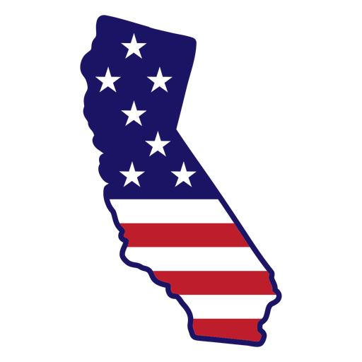 California flag png designs for t shirt merch