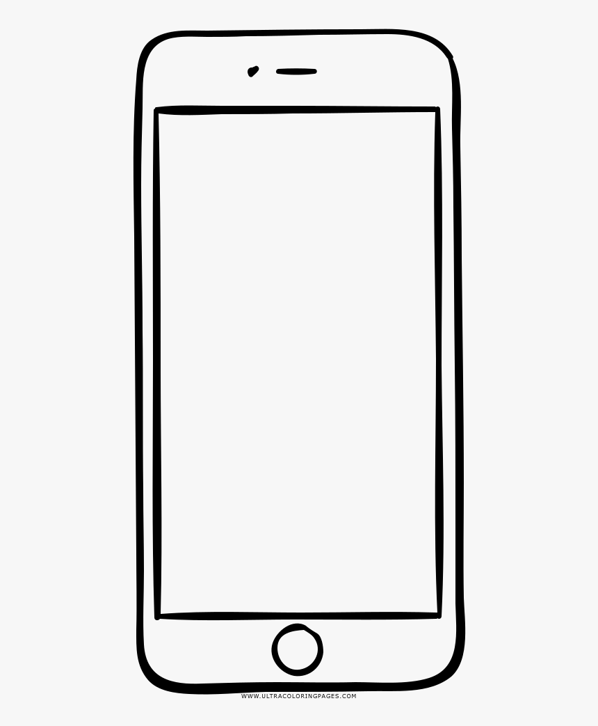 Smartphone coloring page