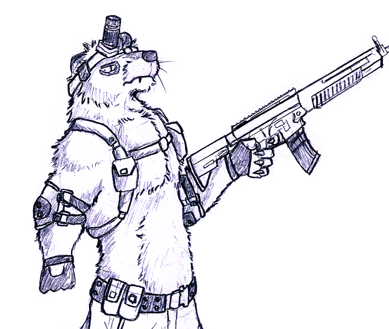 Call of duty otter by salvestro on