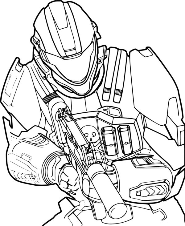 Call of duty coloring pages