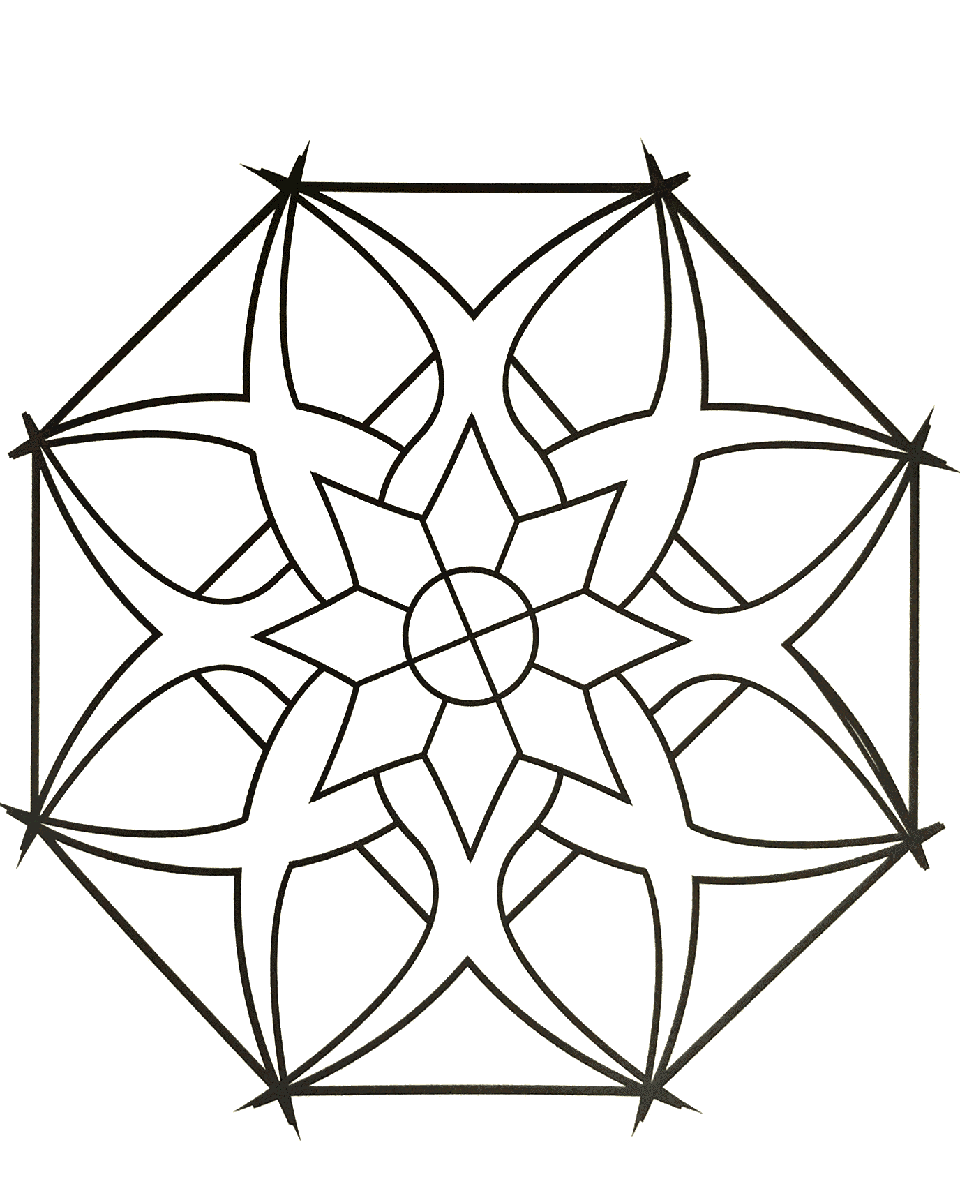 New unique mandala