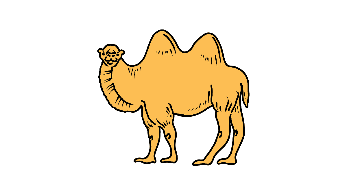 Camel coloring page â color online for free