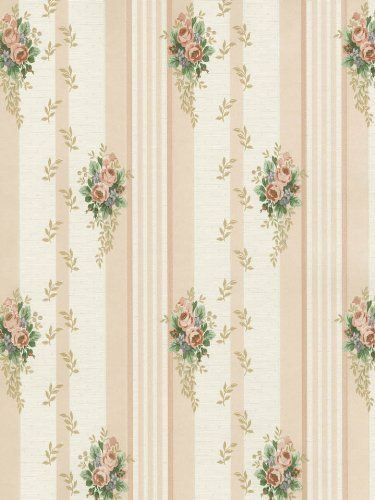 Ewster wallcovering cameo rose vol iv wallpaper medium graypinkredtan doll house wallpaper striped wallpaper wallpaper walls decor