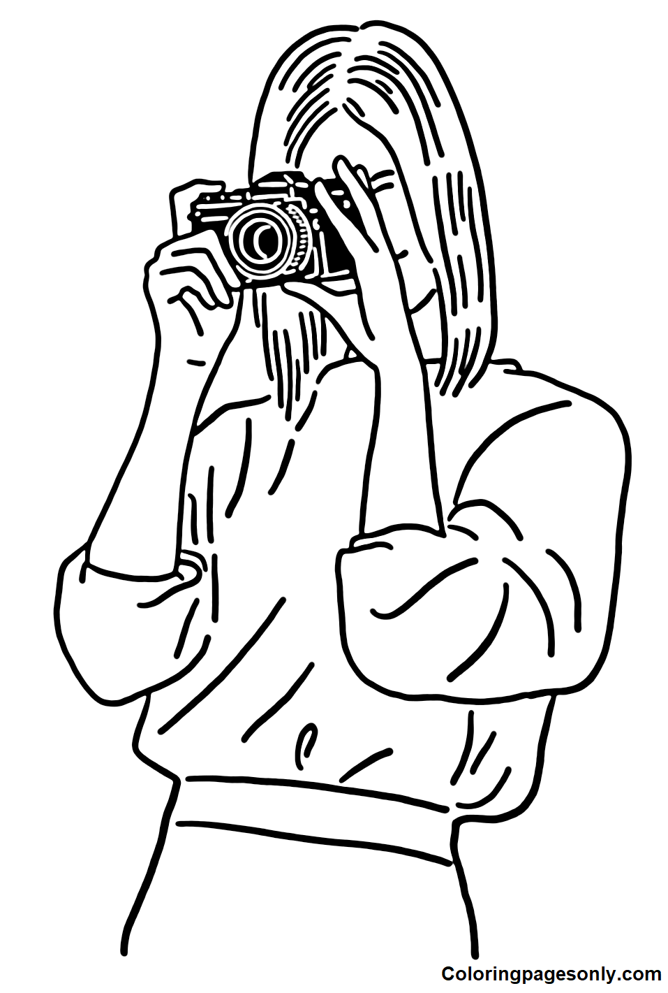 Selfie coloring pages printable for free download