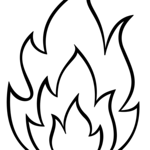 Fire coloring pages printable for free download