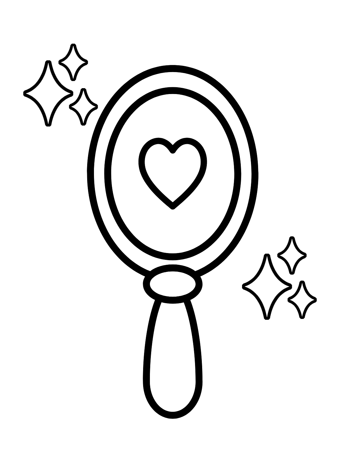 Mirror coloring pages printable for free download