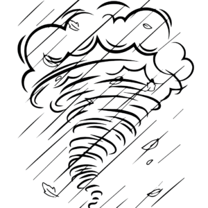 Tornado coloring pages printable for free download