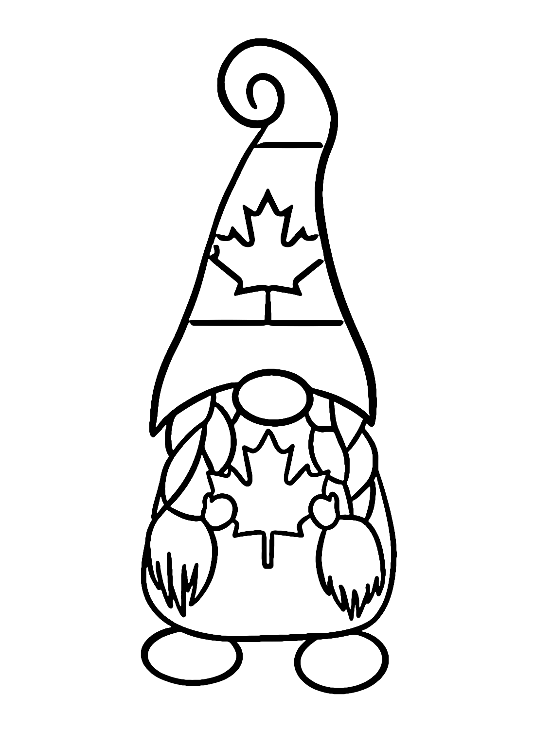 Canada map coloring page