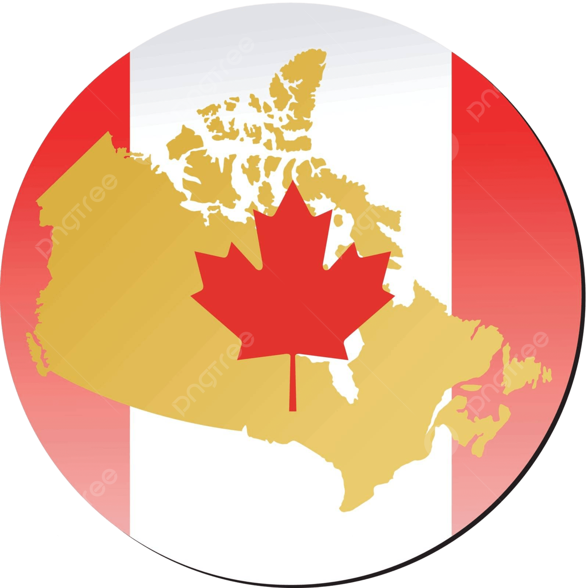 Flag button in colours of canada travel digital vector photo travel digital vector png and vector with transparent background for free download