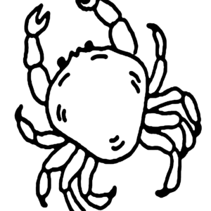 King crab coloring pages printable for free download