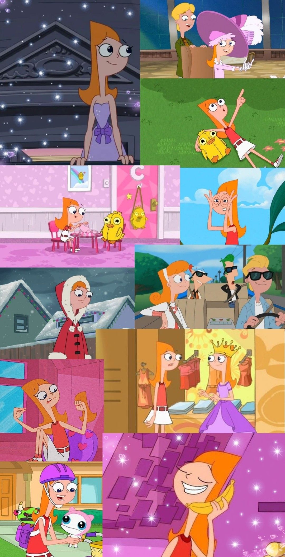 Candace flynn wallpaper phineas y ferb phineas fondo de pantalla animado