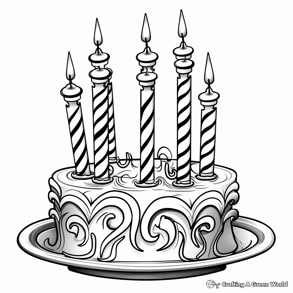 Menorah coloring pages