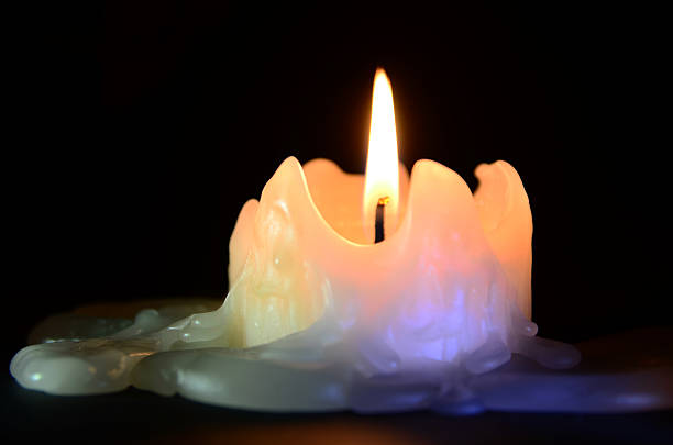 Melted candle wax stock photos pictures royalty