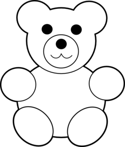 Printable teddy bear clip art teddy bear coloring pages teddy bear temate teddy bear patterns free