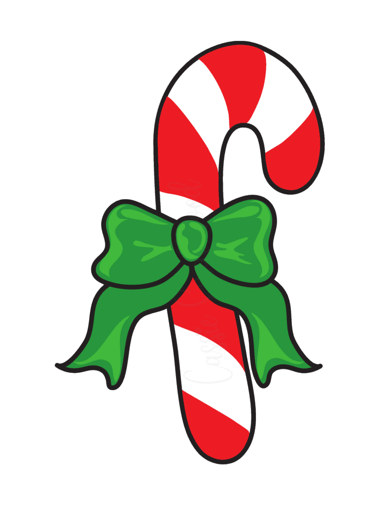 Awesome candy cane templates