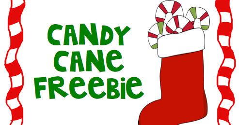 Candy cane freebie teach