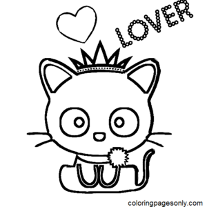 Chococat coloring pages printable for free download