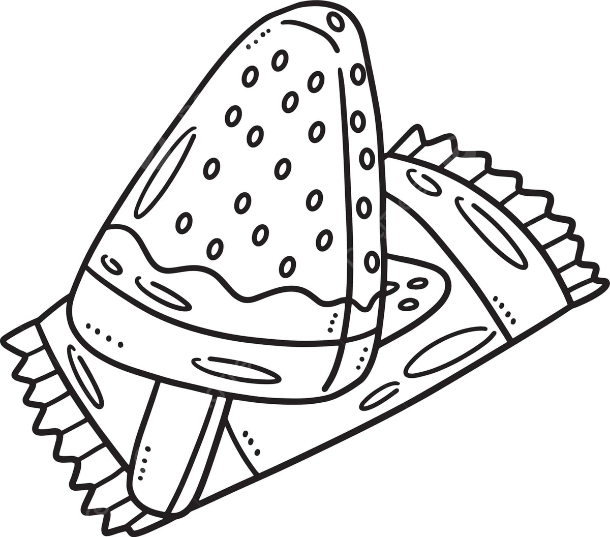 Ice cream isolated coloring page for kids sweet coloring page design vector sweet coloring page design png and vector with transparent background for free download