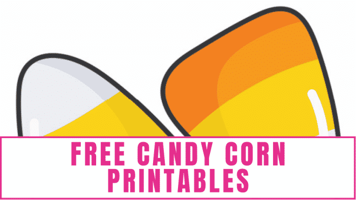 Free candy corn printables