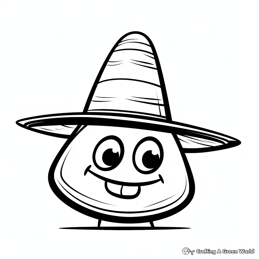 Sombrero coloring pages